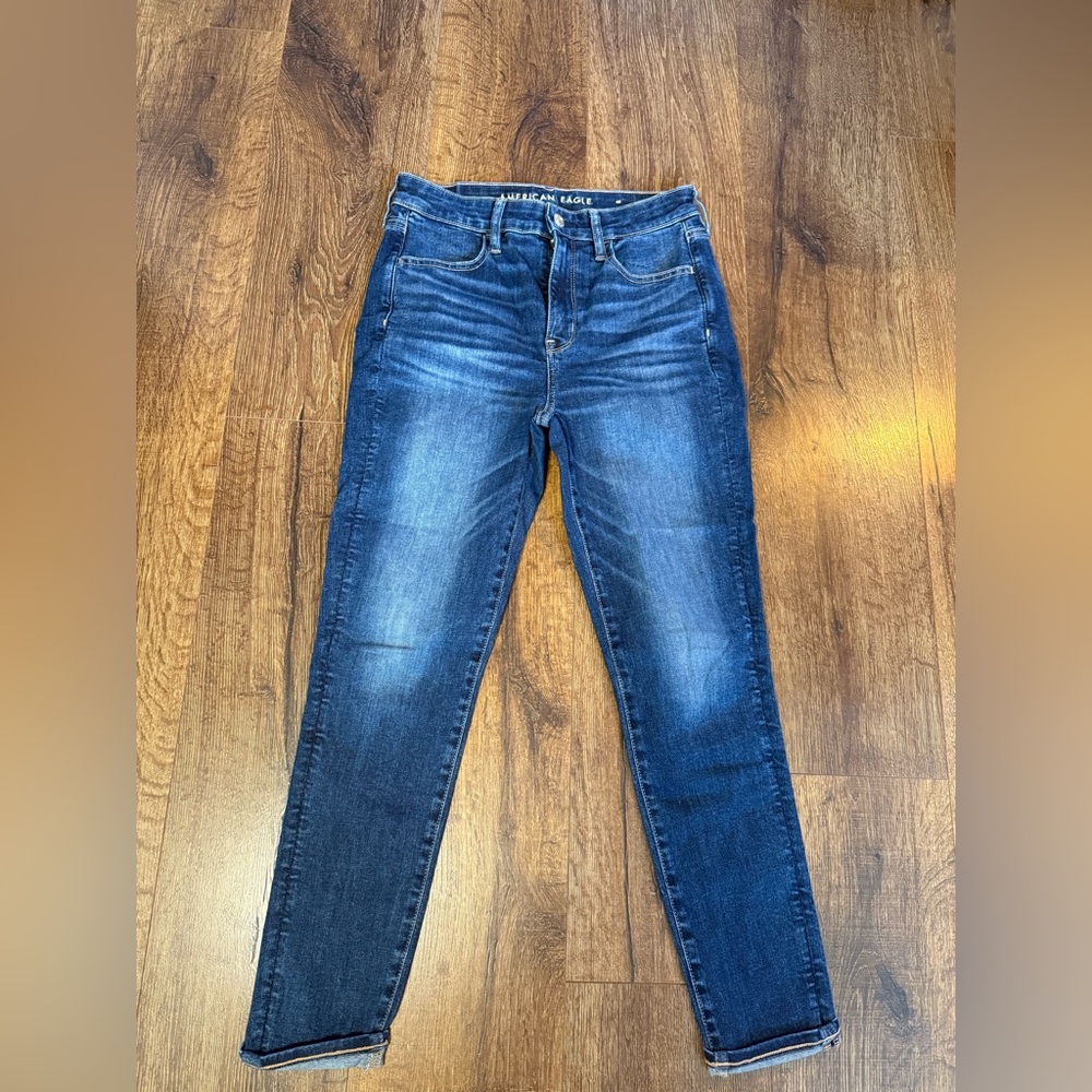 American Eagle Dark Blue Denim Jeans